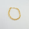 18K Gold Rolo Bracelet 5.2g
