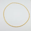 18K Gold Oval Link Chain 6.9g
