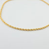 18K Gold Rope Chain 8.6g