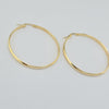 18k Big Hoop Earrings 11g