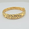 18k Rocky Bangle 28.2g