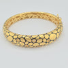 18k Rocky Bangle 28.2g