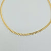 18k Curb 4mm Chain 13.3g