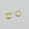 18k Mini Hoop Earrings 1g