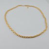 18k Beaded 4mm Necklace 8.5g