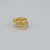18k 4Stacking S6.75 Ring 4.6g