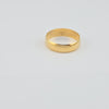 18k Gold Band S7.5 Ring 3.8g