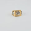 18k Tiger S9.25 Ring 11.7g
