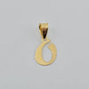 18k O Pendant 0.25g