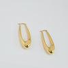 18k Dangling Teardrop Earrings 4.8g