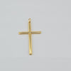 18K  Yellow Gold Cross Pendant 2.7g