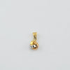 18k 3Toned Love Knot Pendant 0.70g