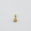 18k 3Toned Love Knot Pendant 0.70g