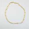 18k Hardwear w/ Crystal 8mm Chain 14.6g