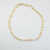 18k Hardwear w/ Crystal 8mm Chain 14.8g