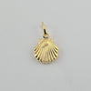18k Shell Pendant 1g