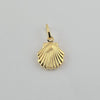 18k Shell Pendant 1g