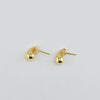 18k Teardrop Earrings 3.1g