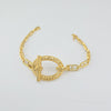 18k Knot Bracelet 11.4g
