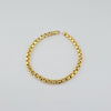 18k Box Chain 4mm Bracelet 11.5g