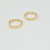18k Huggie Hoop Earrings 1.6g
