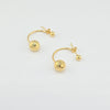 18k Disco Ball Earrings 4.2g