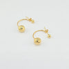 18k Disco Ball Earrings 4.2g