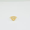 18k Heart S6.25 Ring 1.9g