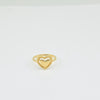 18k Heart S6.25 Ring 1.9g
