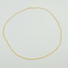 18k Mini Curb 3mm Chain 3.7g
