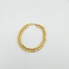 18k Tight Curb 10mm Bracelet 6.7g