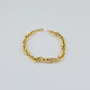 18k Chain 7mm Bracelet 5.8g