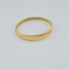 18k Multi Row Wave Bangle 13.9g