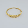 18k Curb Bangle 15.2g