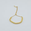 18k Beaded Bracelet 5.5g