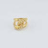 18k Interlock S7.5 Ring 5.1g