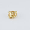 18k Interlock S7.5 Ring 5.1g