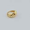 18k Leaf S6.75 Ring 4.3g