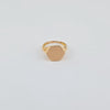18k Hexagon S6.5 Ring 2.3g