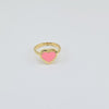 18k Heart S8.25 Ring 4.3