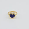 18k Heart S6.5 Ring 4.3g