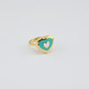 18k Heart S6.25 Ring 7g
