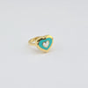 18k Heart S6.25 Ring 7g