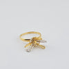 18k Flower S7.5 Ring 2.5g
