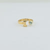 18k I Evil Eye S8.5 Ring 2g