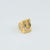 18k Horseshoe S10 Ring 13.6g