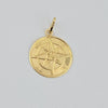 18k Star Compass Pendant 1.6g