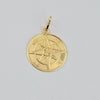 18k Star Compass Pendant 1.6g