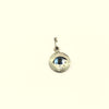18k Evil Eye Pendant 0.90g