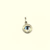 18k Evil Eye Pendant 0.90g